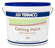 Terraco Ceiling Paint, акриловая краска для потолков, 10 кг – ТСК Дипломат
